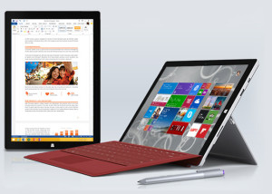 surface pro 3 red