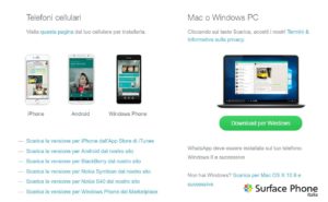 Whatsapp Download - Surface Phone Italia