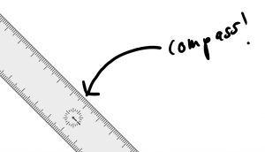 windows 10 ink compass