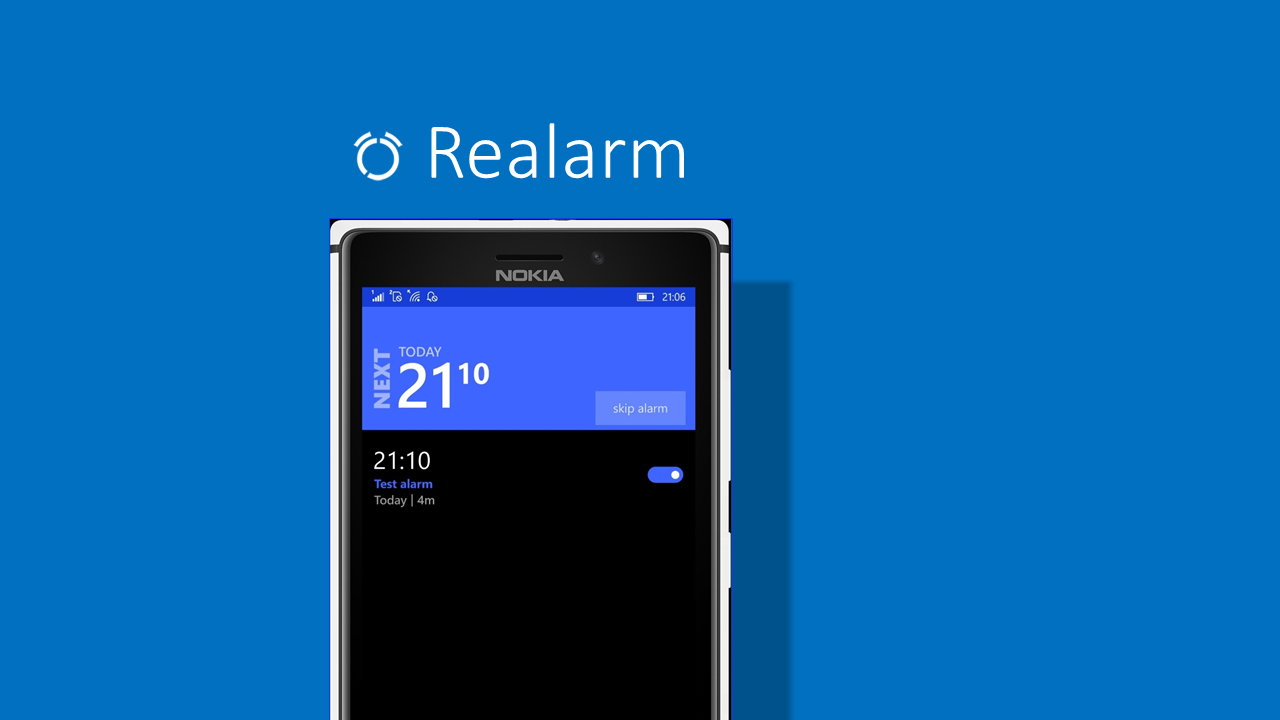 REALARM diventa universal app - surface phone italia