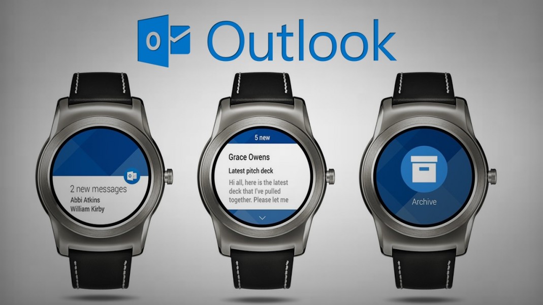 Outlook Android Wear - Surface Phone Italia