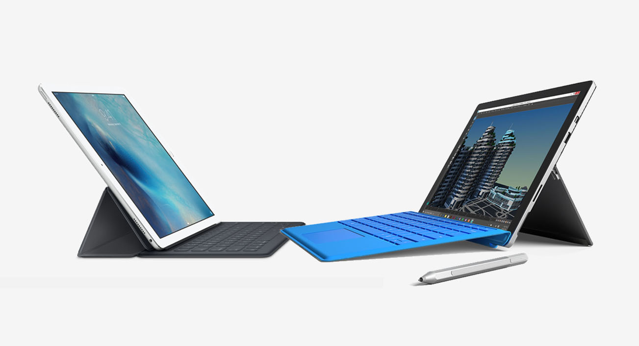 Surface Pro 4 vs iPad Pro - Surface Phone Italia