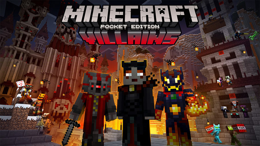 minecraft villains skin pack - surface phone italia