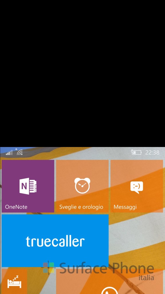 Windows 10 Mobile - modalità-una-mano-surface phone italia