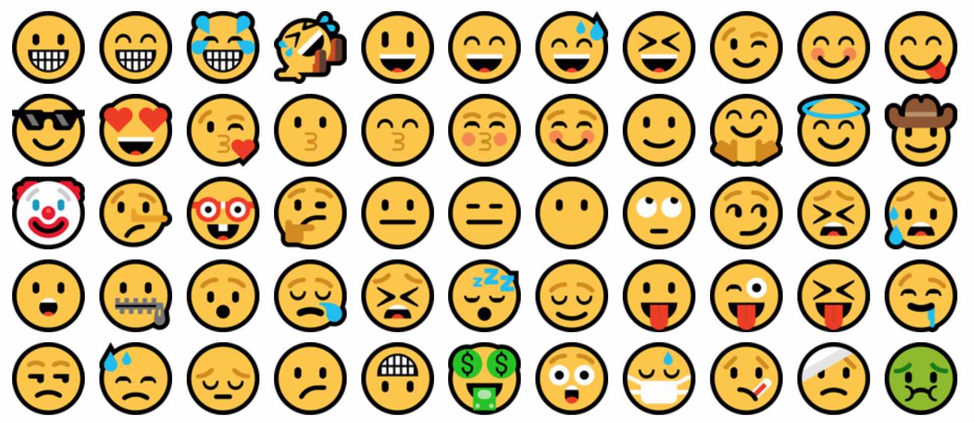 emoji-Windows-10-Anniversary-Update - surface phone italia