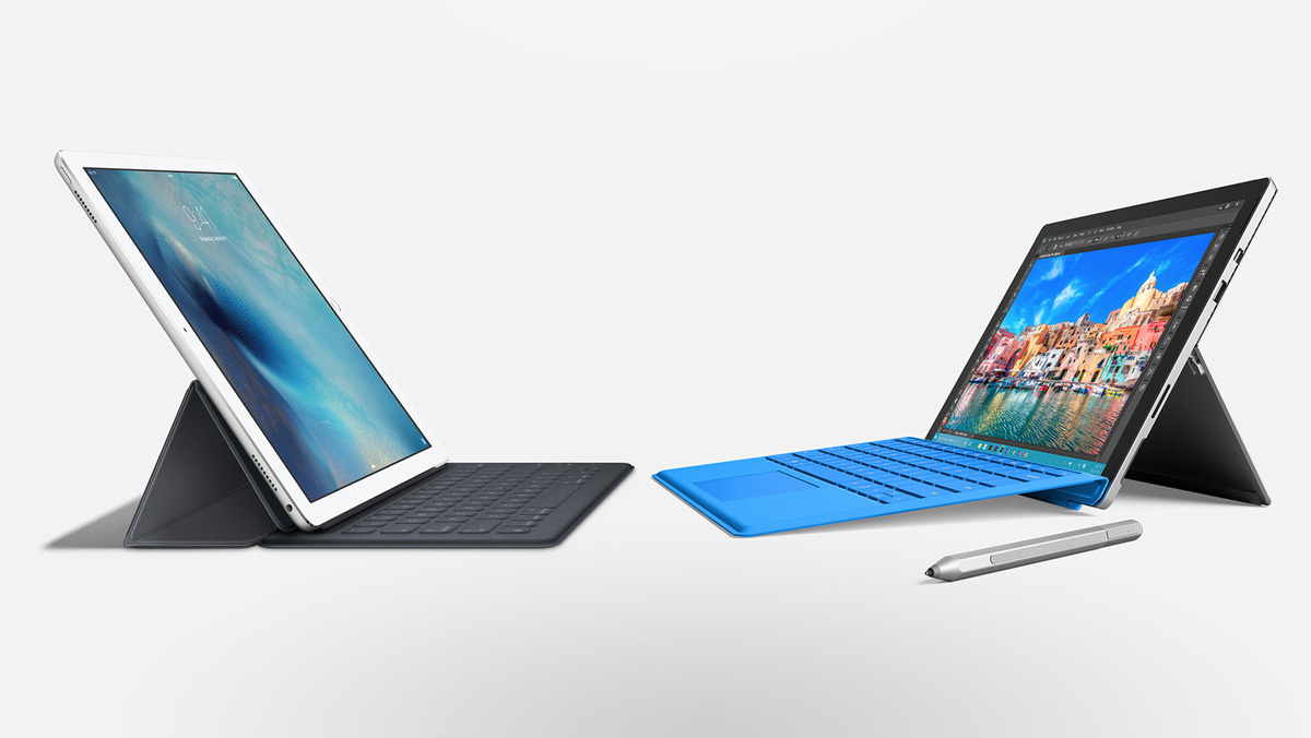 surface pro 4 vs ipad pro - surface phone italia