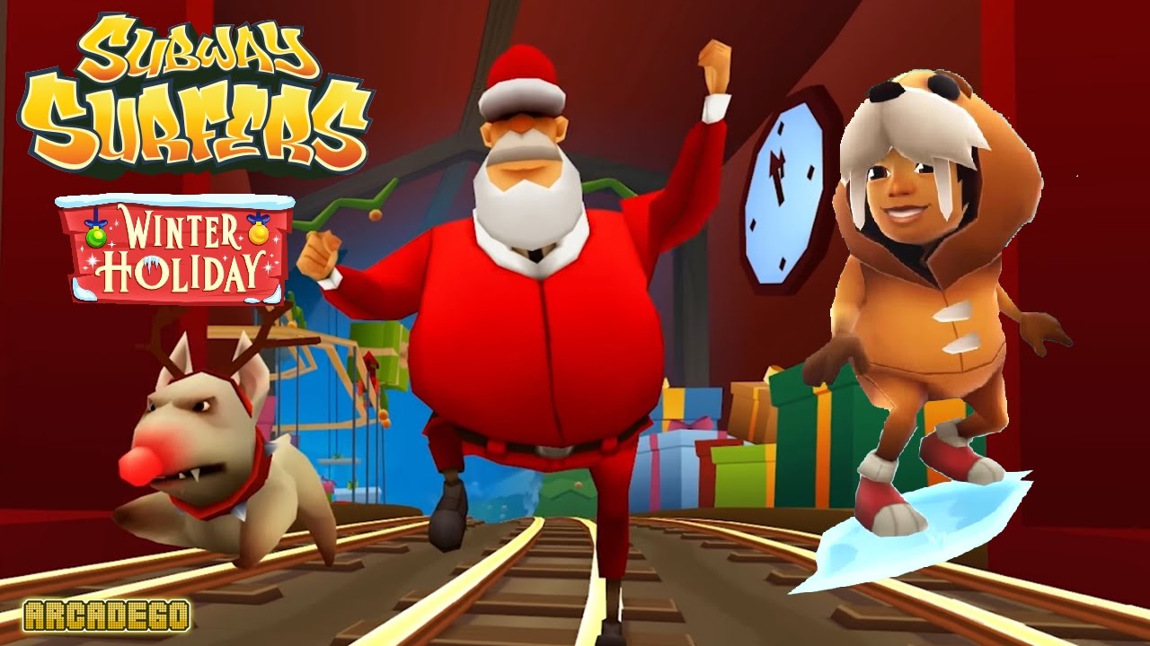 subway surfers aggiornamento natale - surface phone italia