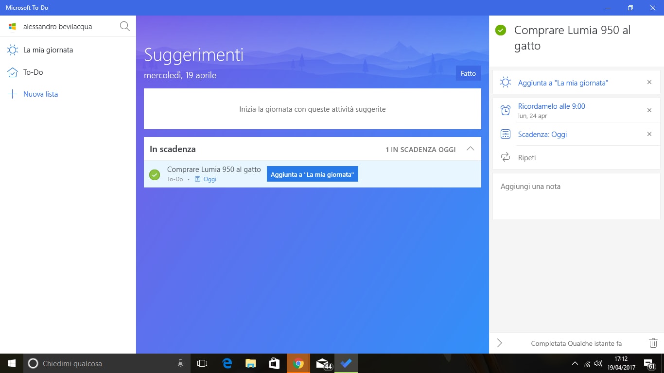 Disponibile al download la nuova app Microsoft To-Do