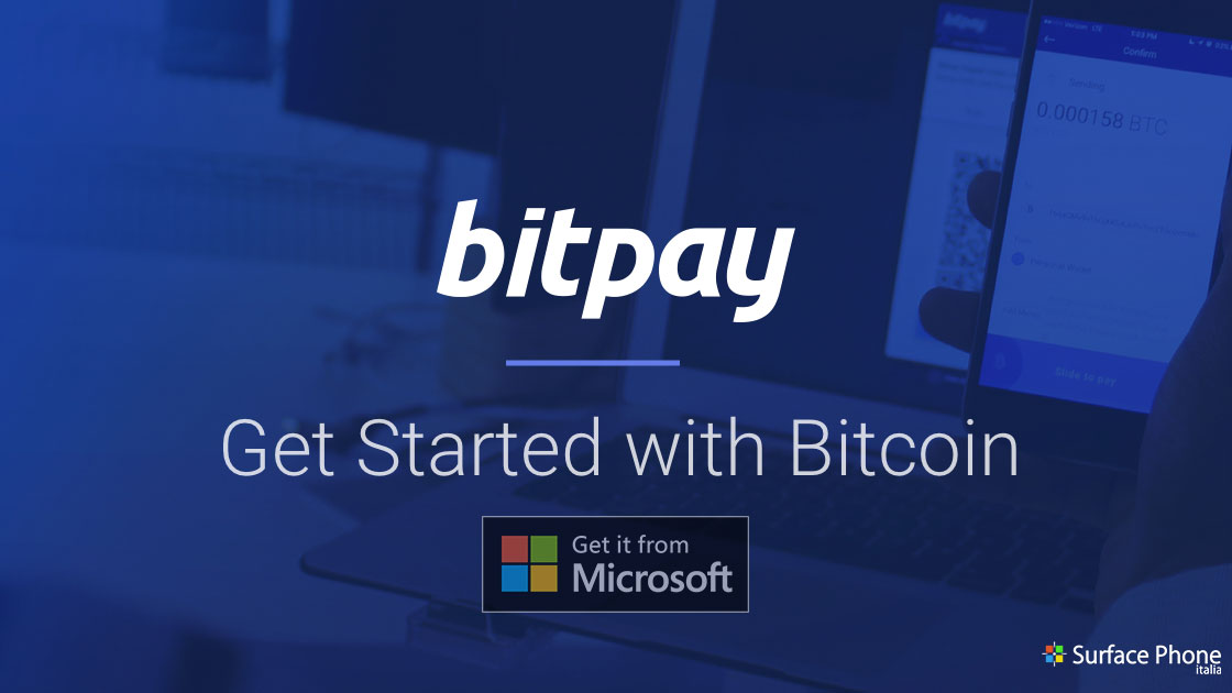 bitpay bitcoin wallet surface phone italia