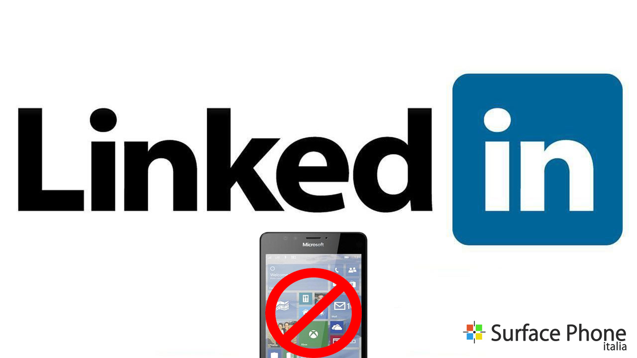 LinkedIn Surface Phone Italia