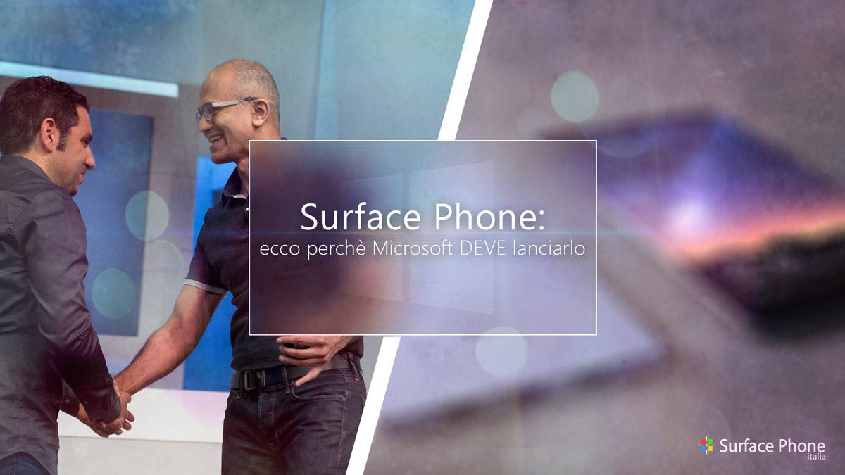 Surface Phone: ecco perchè Microsoft DEVE lanciarlo