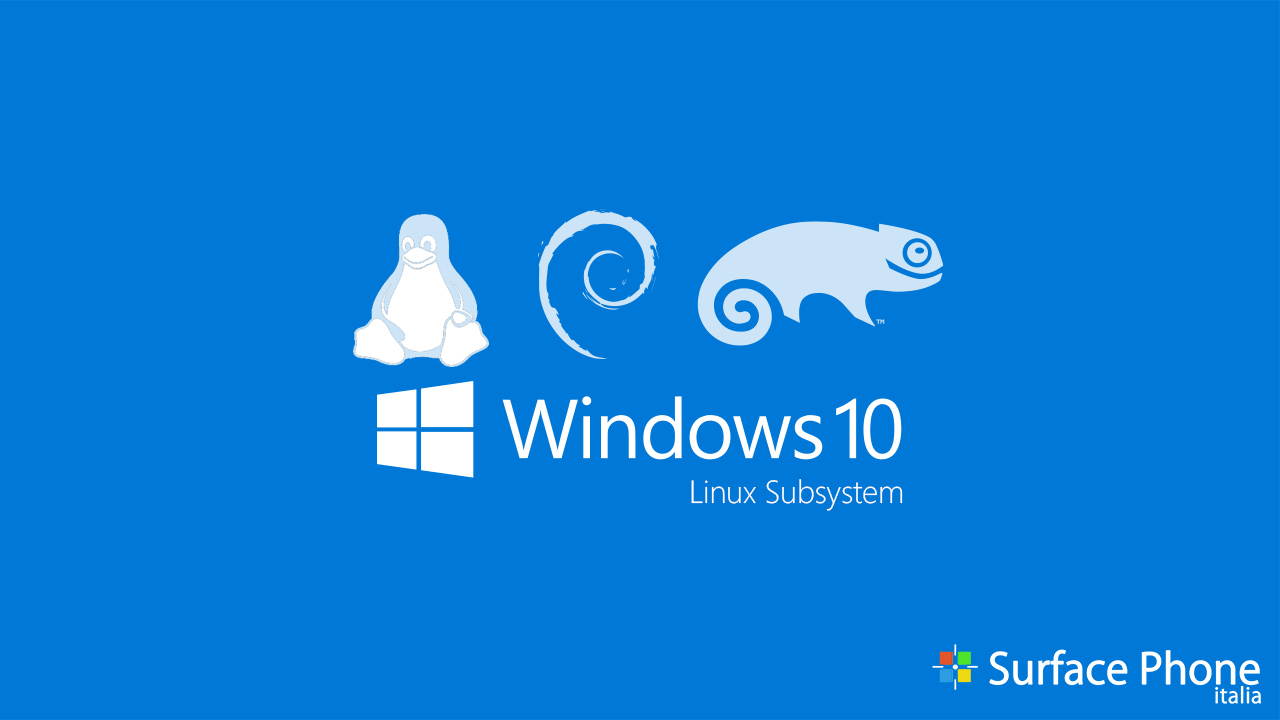 Windows Subsystem for Linux Surface Phone Italia