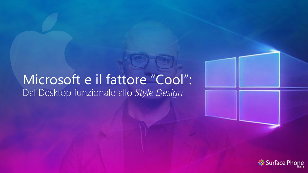 microsoft fattore cool windows 10 satya nadella apple - surface phone italia