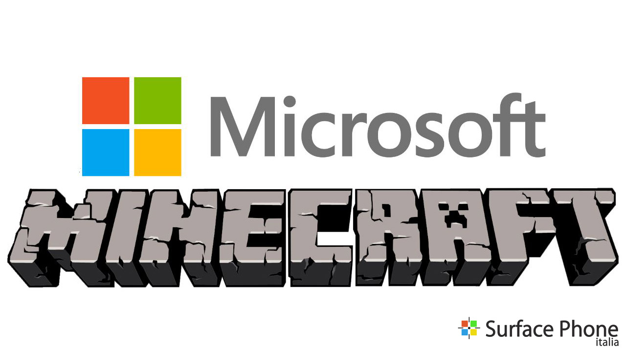 Minecraft e Microsoft Surface Phone Italia