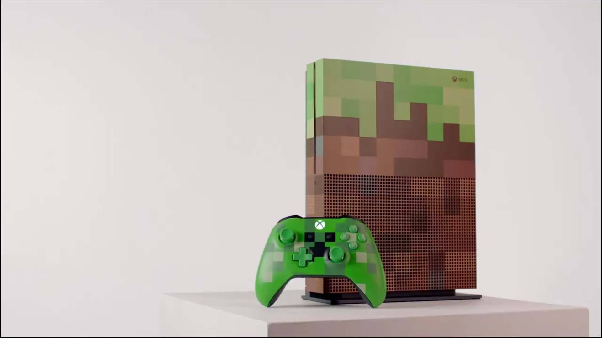 Esclusiva In Arrivo Xbox One S Minecraft Limited Edition Bundle