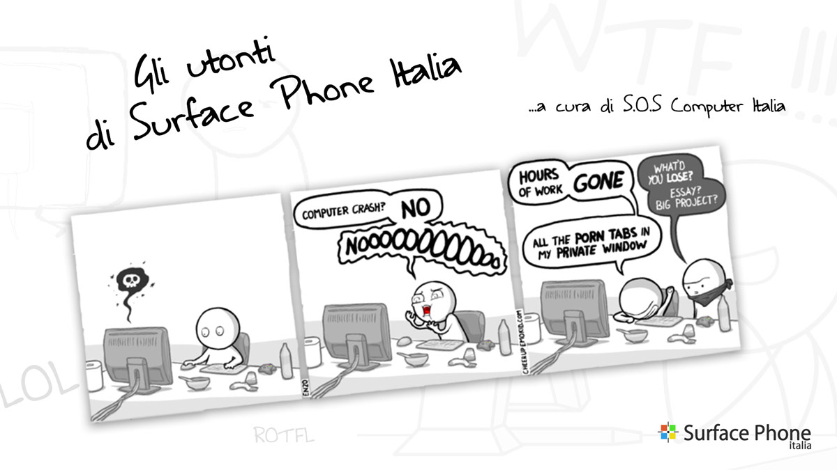 gli utonti di surface phone italia