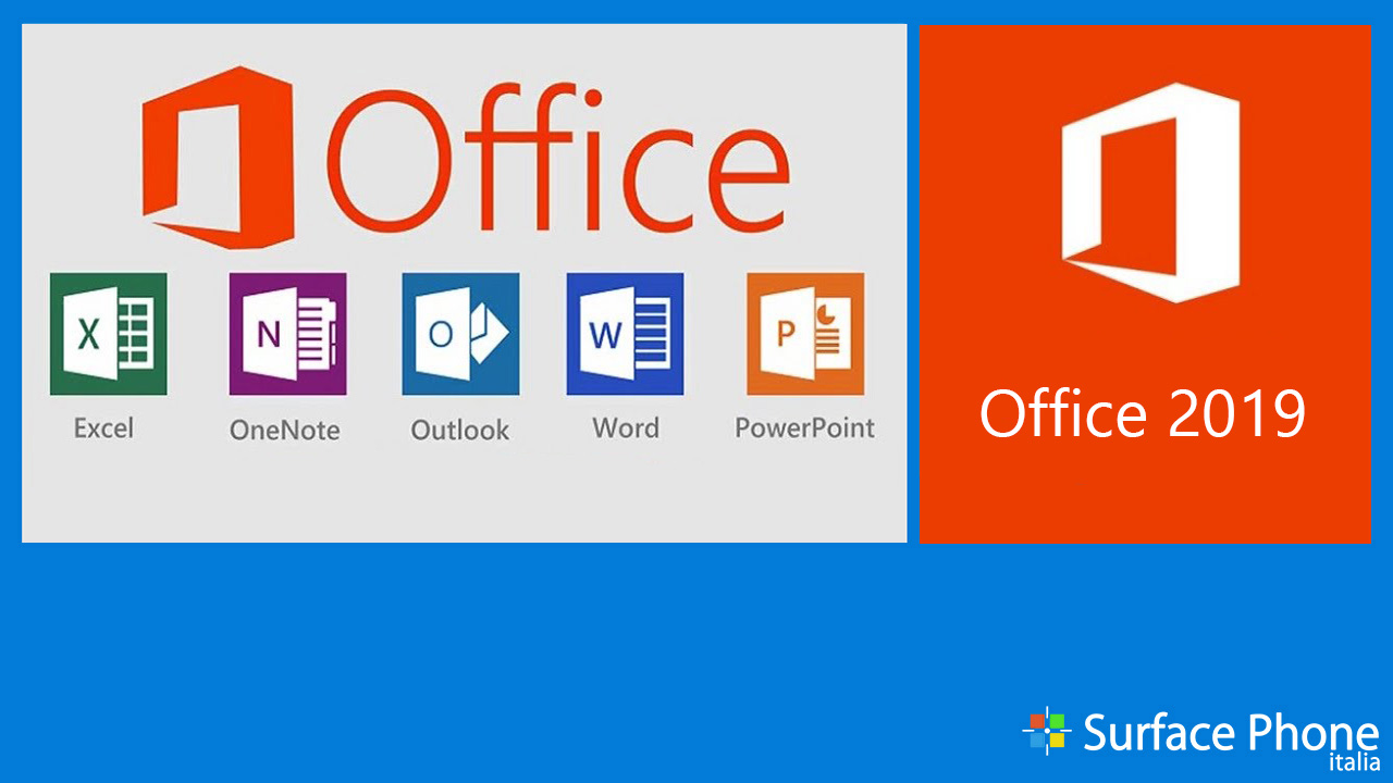 Office 2019 Surface Phone Italia