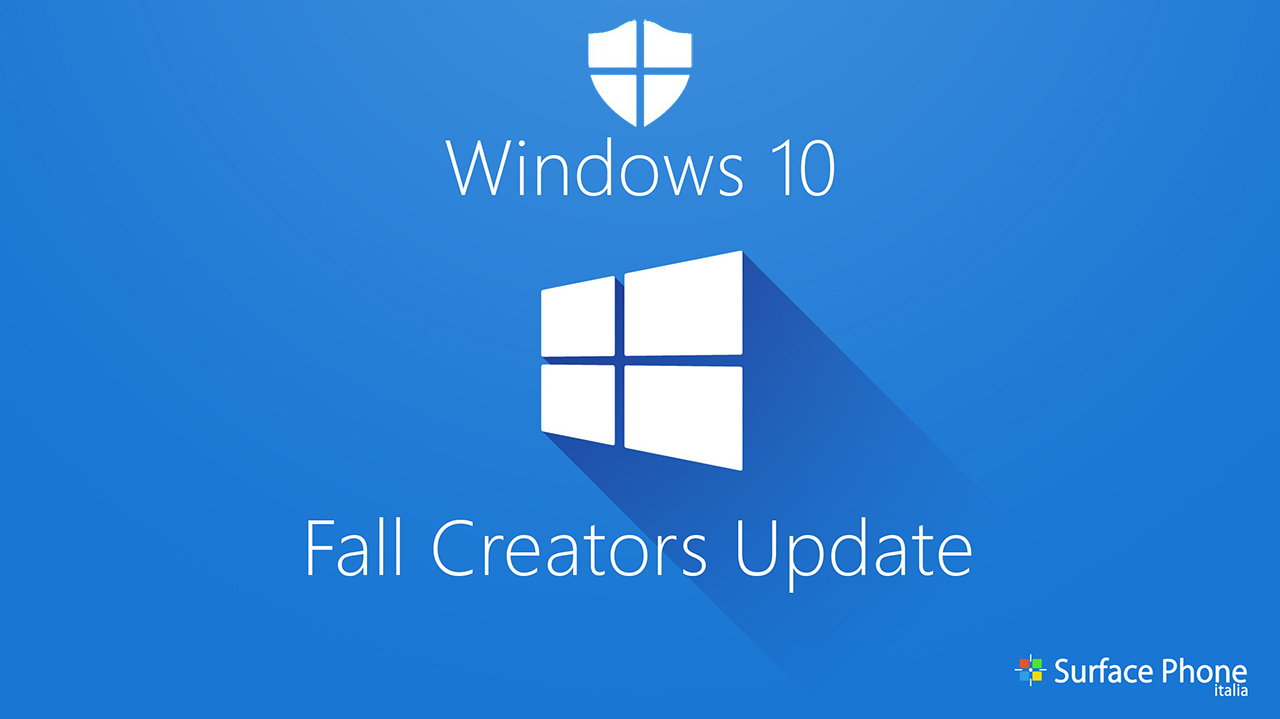 Windows Defender Fall Creators Update Surface Phone Italia