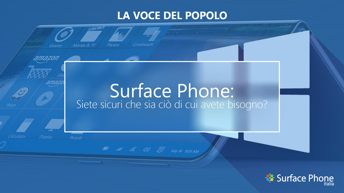 surface phone ncessita surface phone italia la voce del popolo