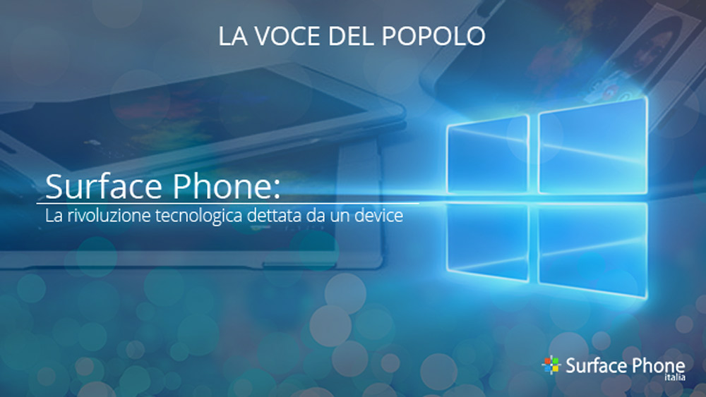 surface phone la rivoluzione della tecnologia voce del popolo surface phone italia