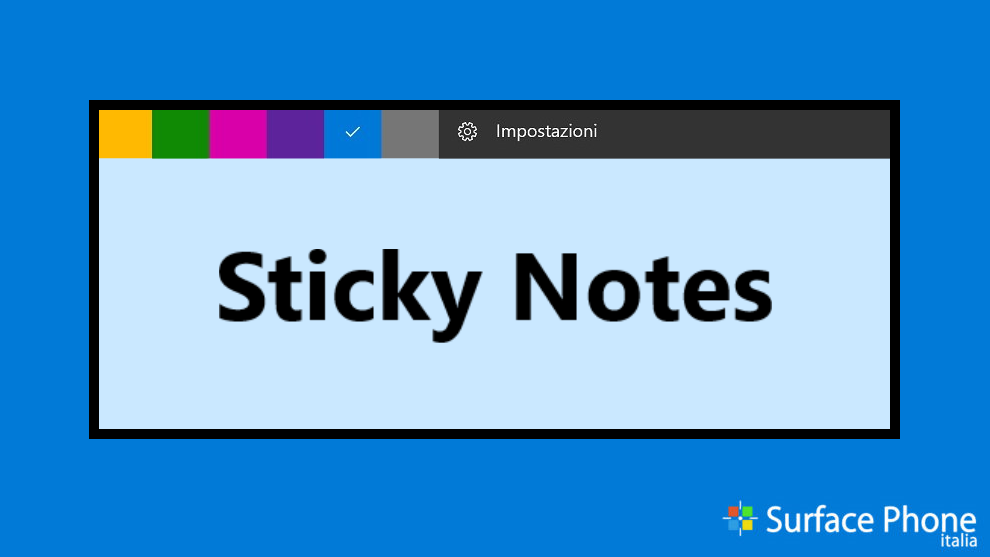 Sticky Notes