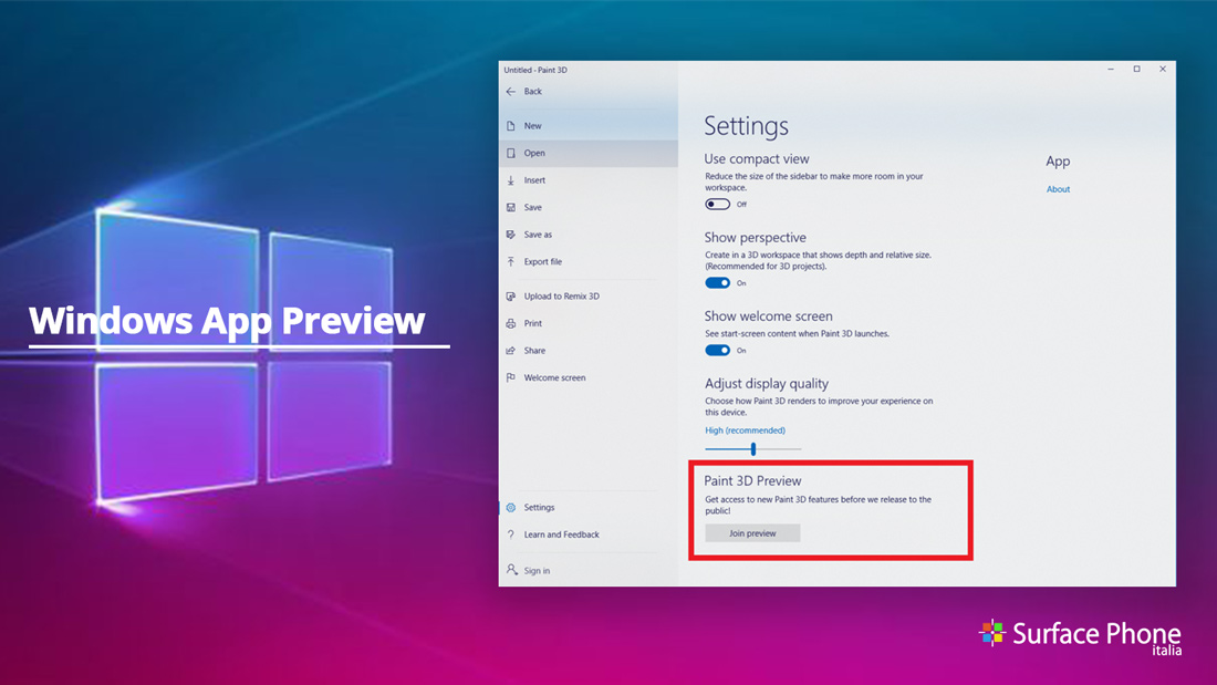 windows-app-preview-surface-phone-italia