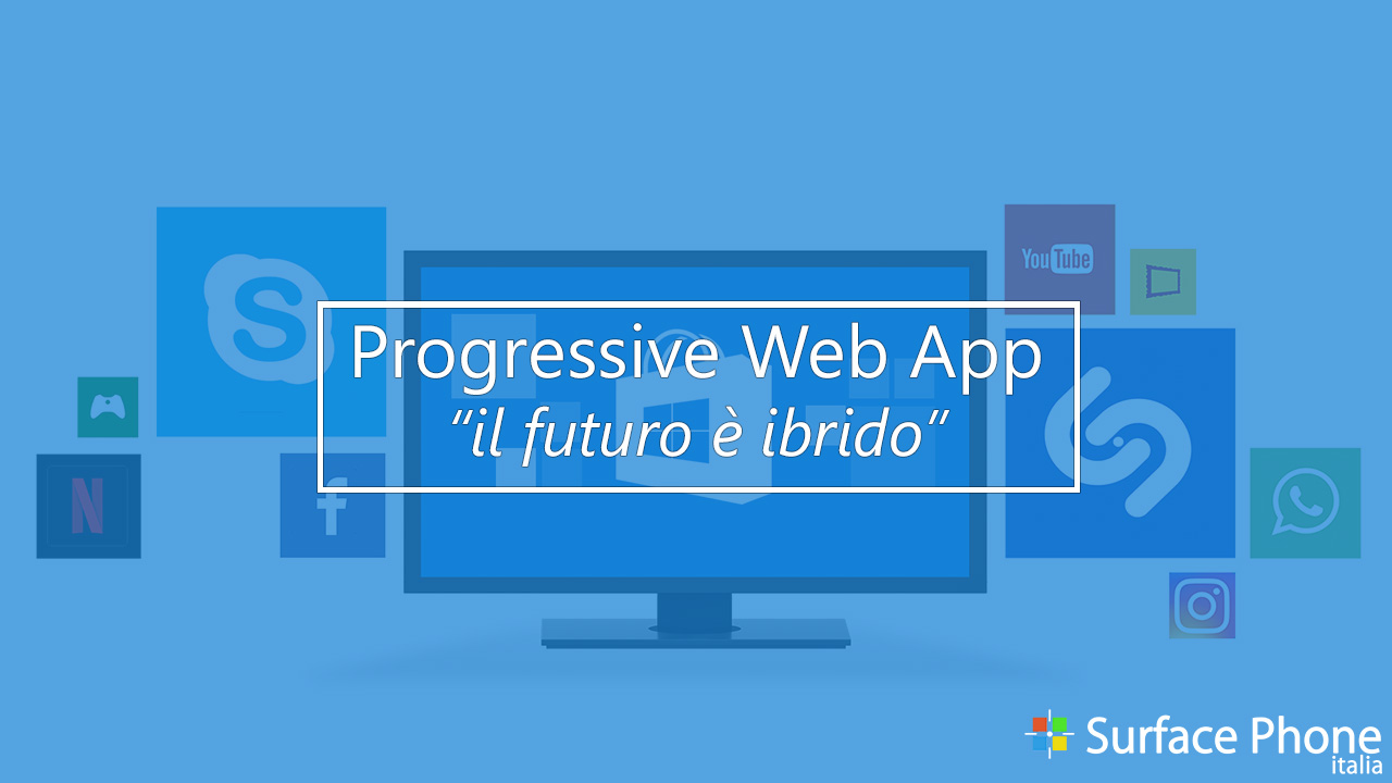 Progressive Web App Surface Phone Italia