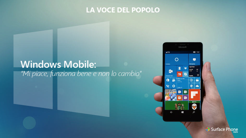 windows mobile non lo cambio surface phone italia