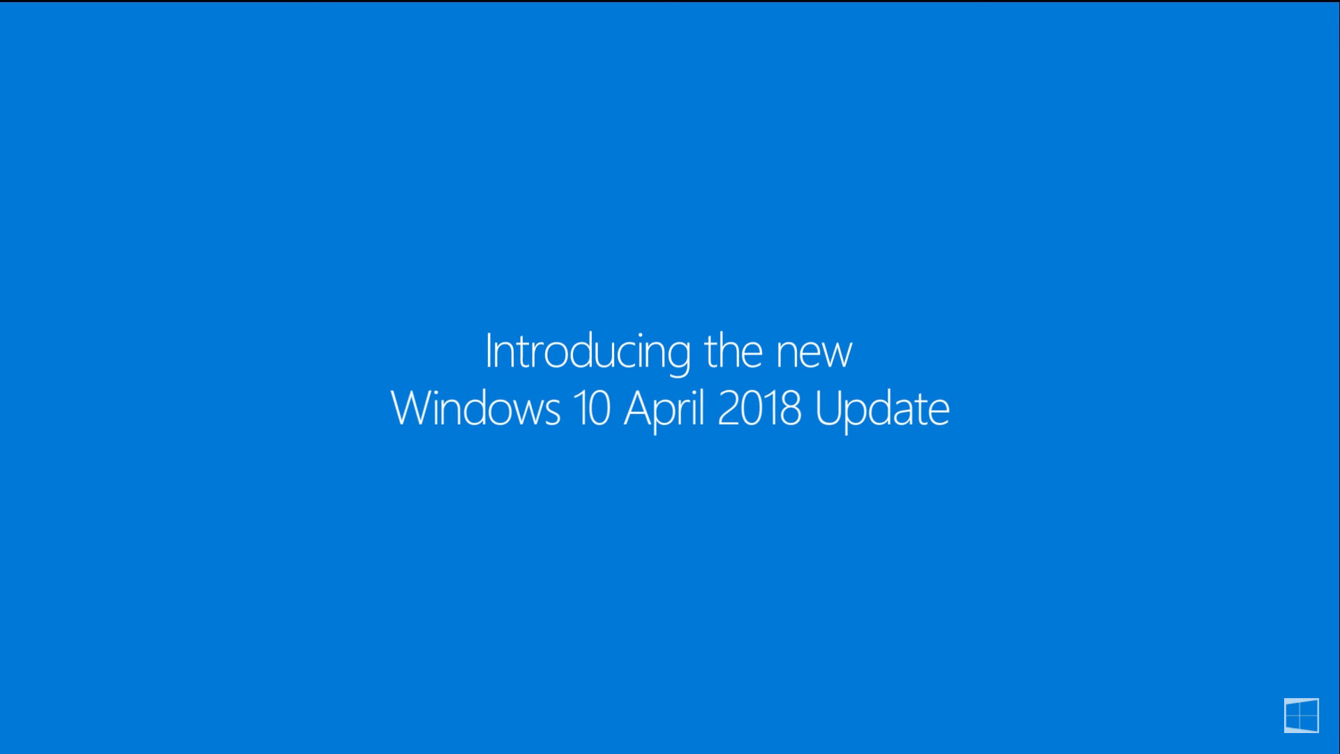 Windows 10 April Update