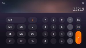 ScreenPad Calculator