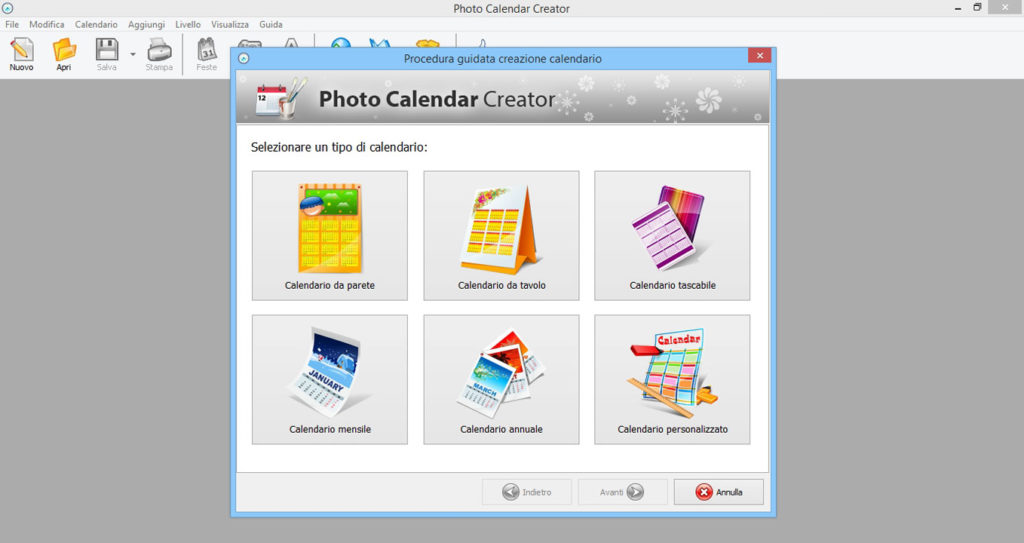 Photo Calendar Creator surface phone italia 