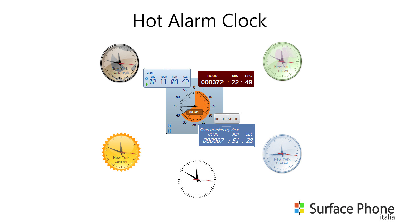 serial hot alarm clock 5.2