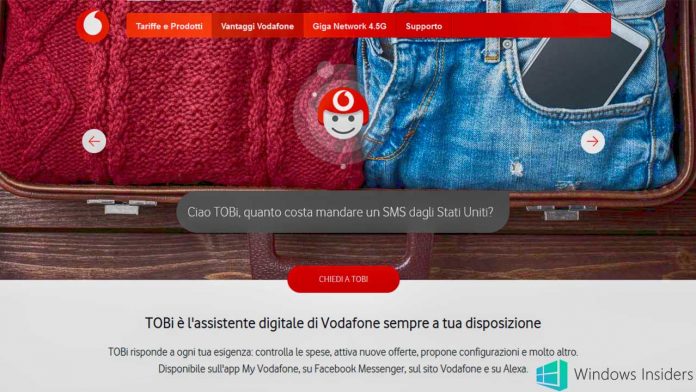 Microsoft e Vodafone TOBi Windows Insiders