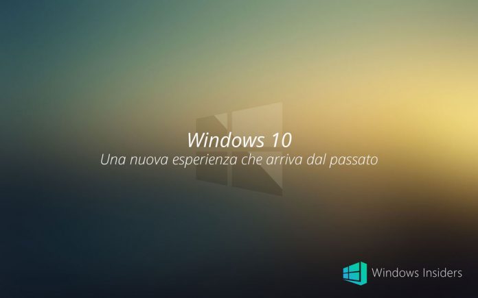 windows insiders italia windows 10 esperienza dal passato