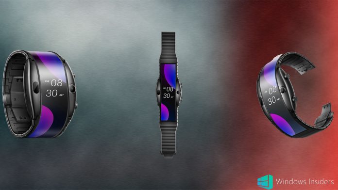 Nubia Alpha smartwatch pieghevole windows insiders