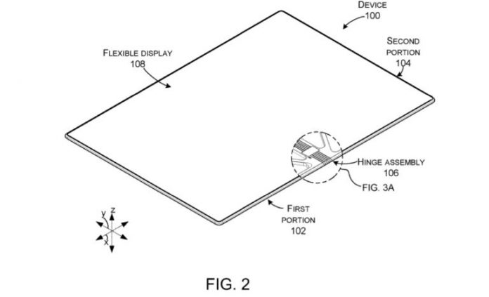 Microsoft foldable centaurus