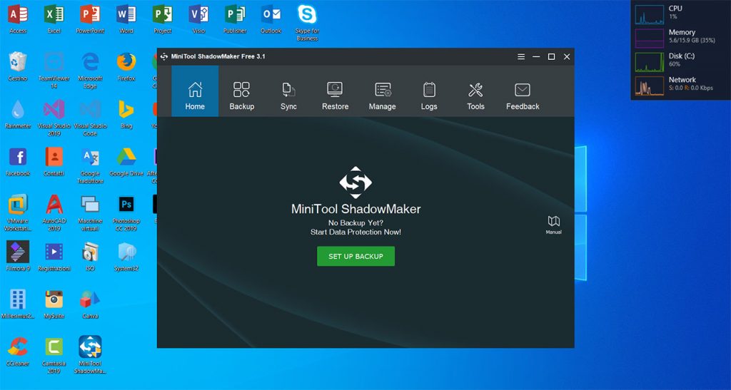 download the new version for windows MiniTool ShadowMaker 4.2.0