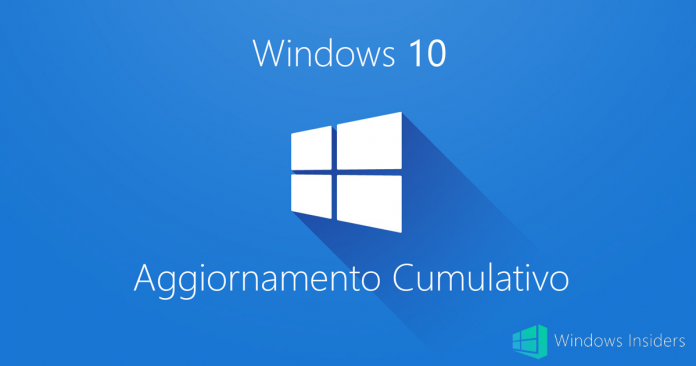 windows 10 aggiornamento cumulativo fix microsoft october update