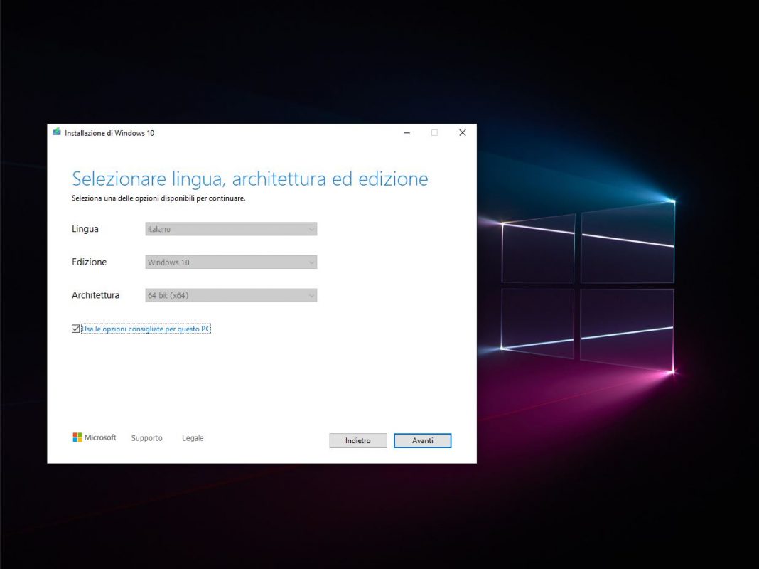 Come Scaricare Windows 10 Gratis E Creare Un Supporto Windows