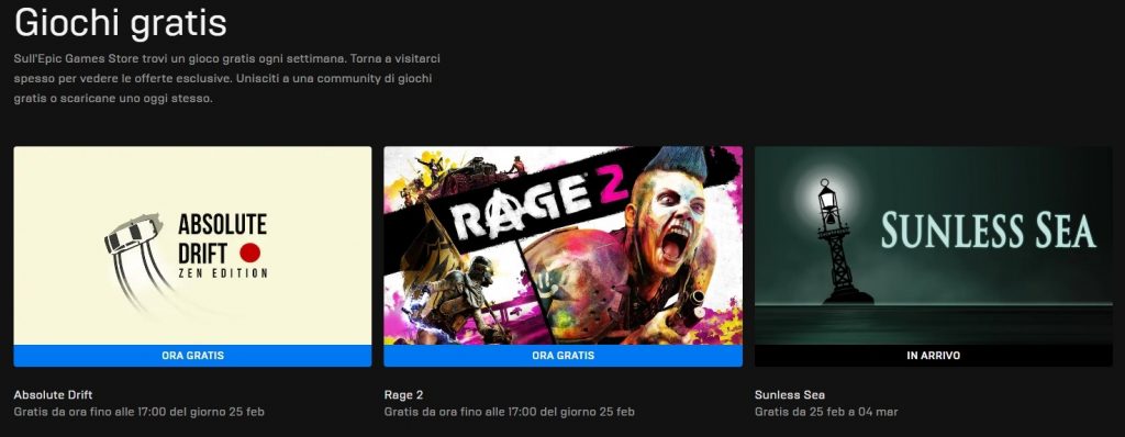 Rage 2 gratis Epic Games Store