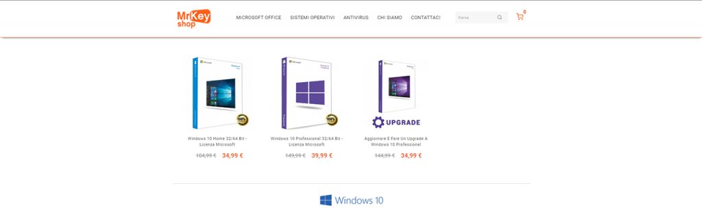 Come acquistare Windows 10 Mr Key Shop